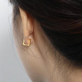 Rory Square Hoop Earrings