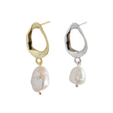 Olivia Natural Pearl Earrings