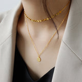 Fany Double Layer Necklace