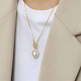 Tana Natural Pearl Necklace