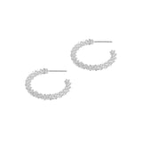 Loana Shine Hoop Earrings