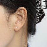 Geometric Piercing Earrings