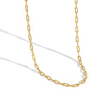 Sil Chain Choker Necklace