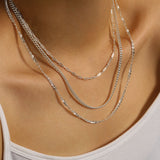 Sil Chain Choker Necklace