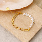 Karen Chain Natural Pearl Bracelet