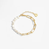 Karen Chain Natural Pearl Bracelet